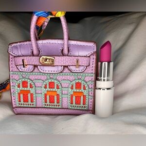 Mini bag and mini Mac lipstick